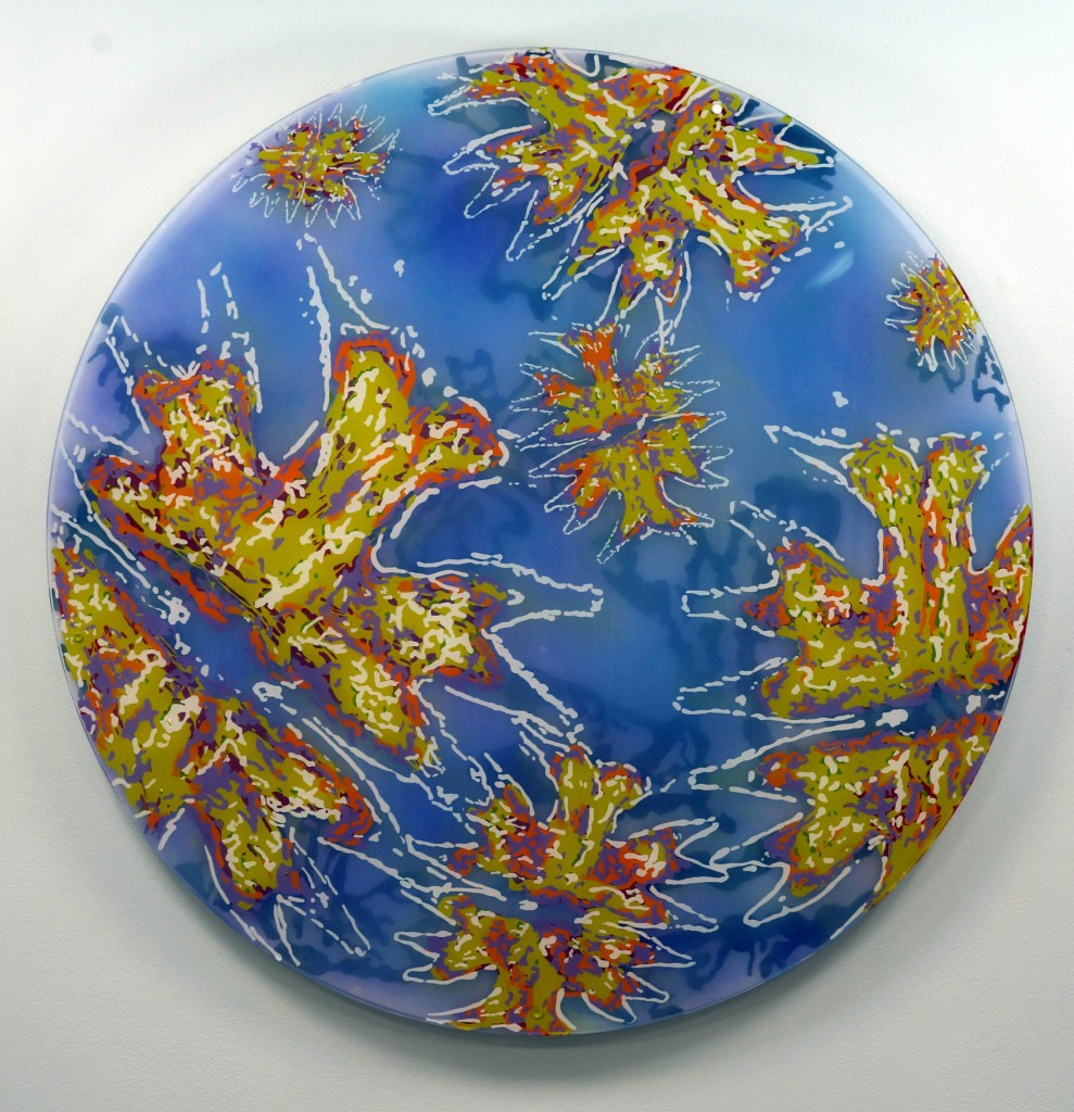 Microgony 3 100 x 100 cm