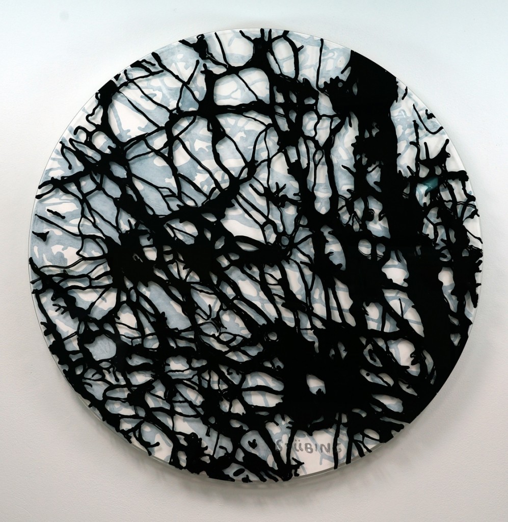 Naked Scheibe 1 100 x 100 cm 2014 copy