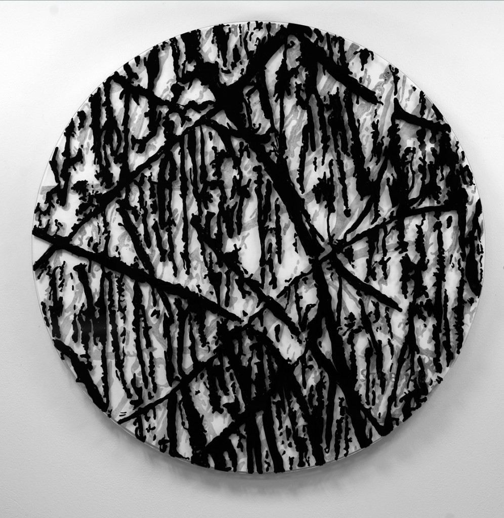 Naked Scheibe 3 100 x 100 cm 2014 copy